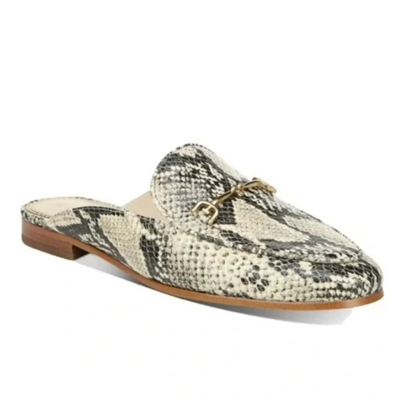 Sam Edelman Shoes - Sam Edelman Snakeskin Linnie Bit Mule